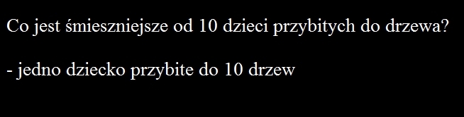 Dzieci i dzrzewka.