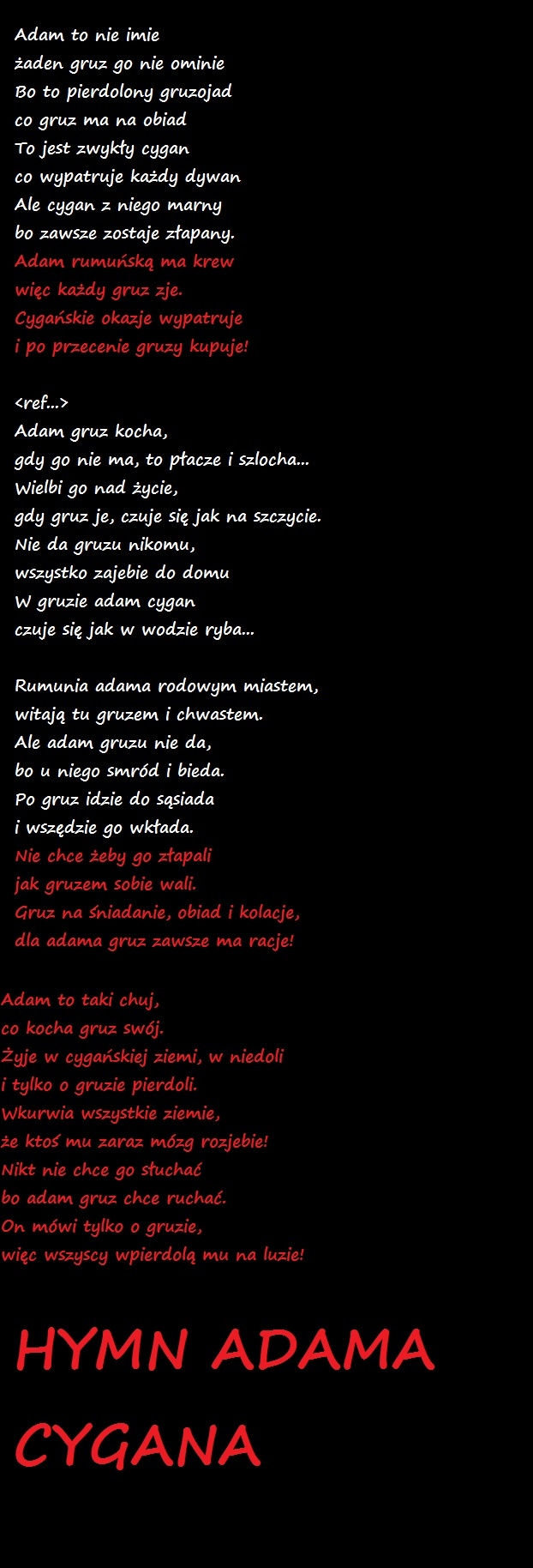 Hymn cygana adama