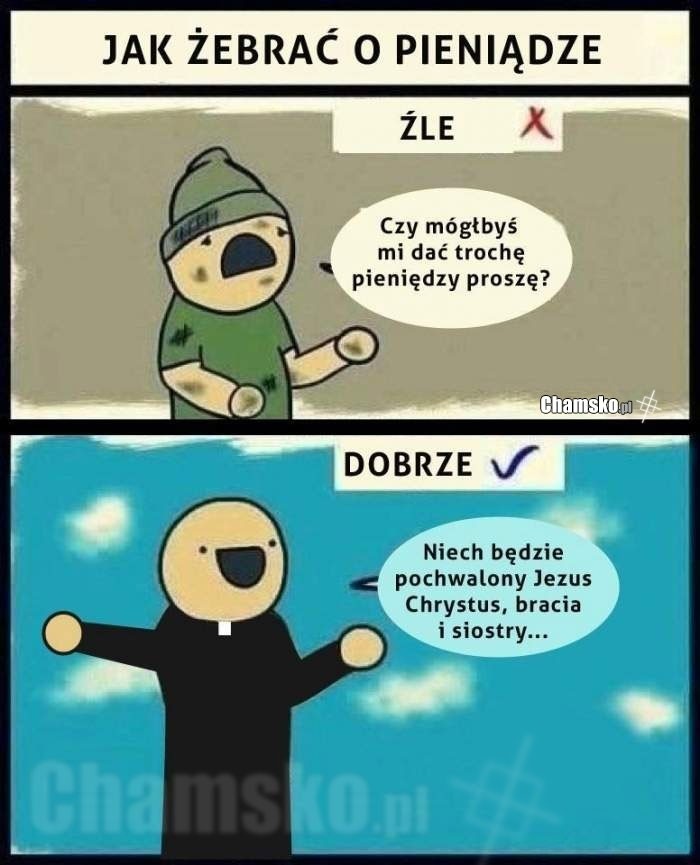 Jak żebrać o pieniądze? Krótki poradnik