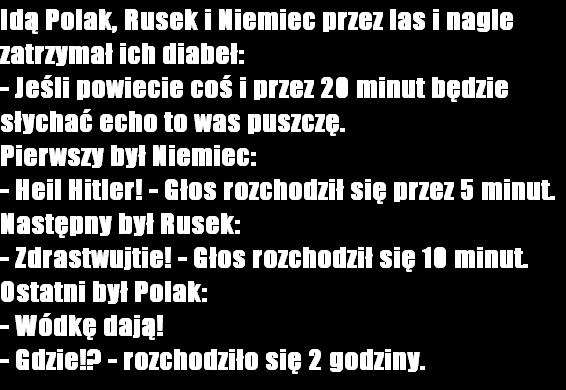 Polak,Rusek i Niemiec