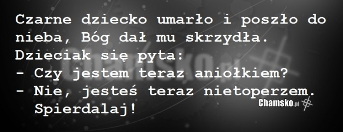 Murzyni?tko w niebie