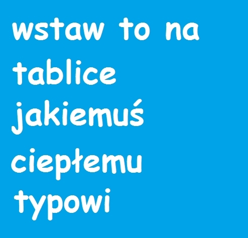 ciepły typ