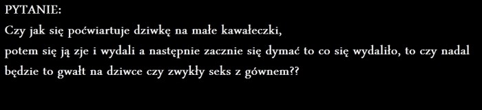 Nurtuj?ce pytanie