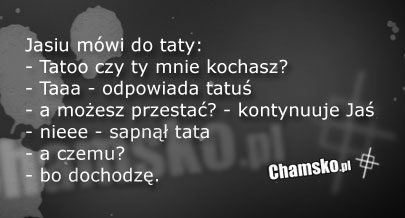 Jasio i kochający tatuś