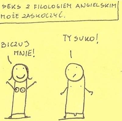 Seks z filologiem