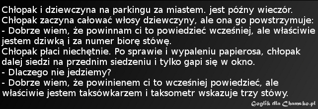 akcja w samochodzie
