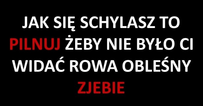 Schylanie si?