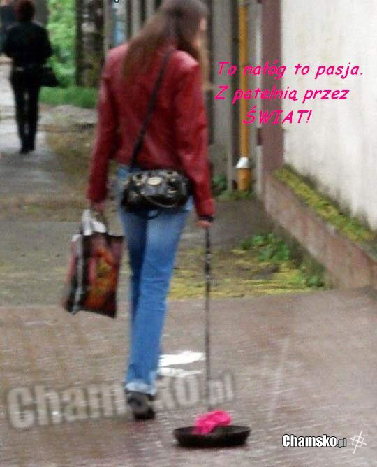 Z patelni? przez ?wiat