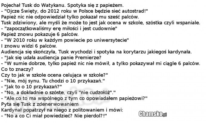 Pojecha? D.Tusk