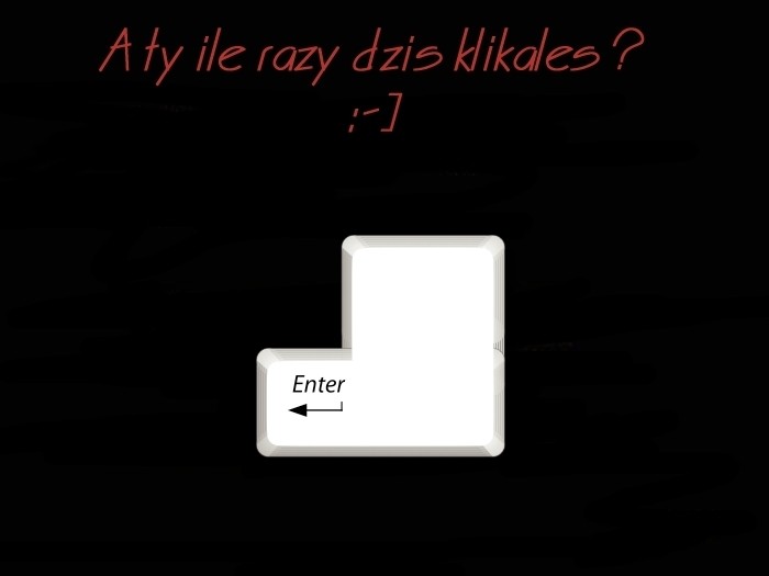 A ty ile razy dziś klikałeś ?