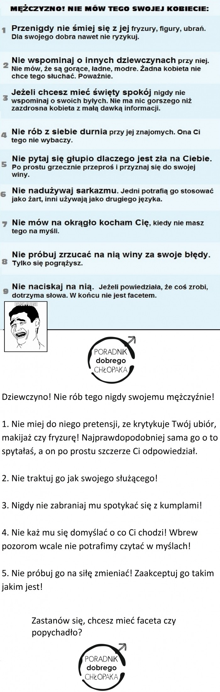 Poradnik dobrego chłopaka