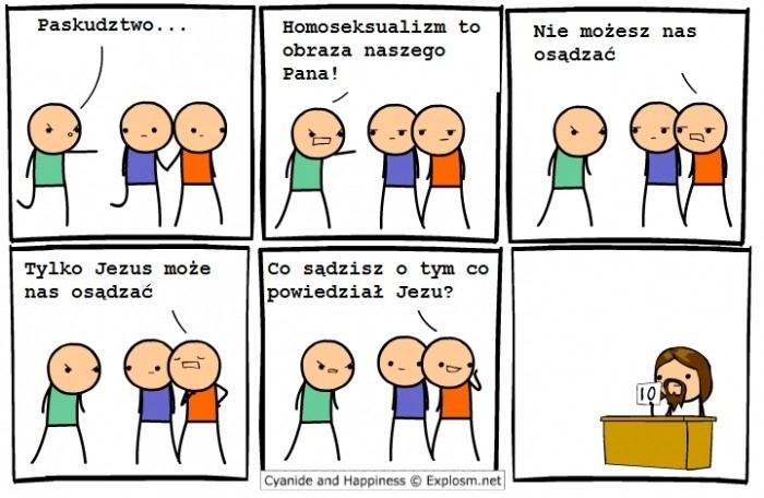 Jezus nie lubi gejostwa