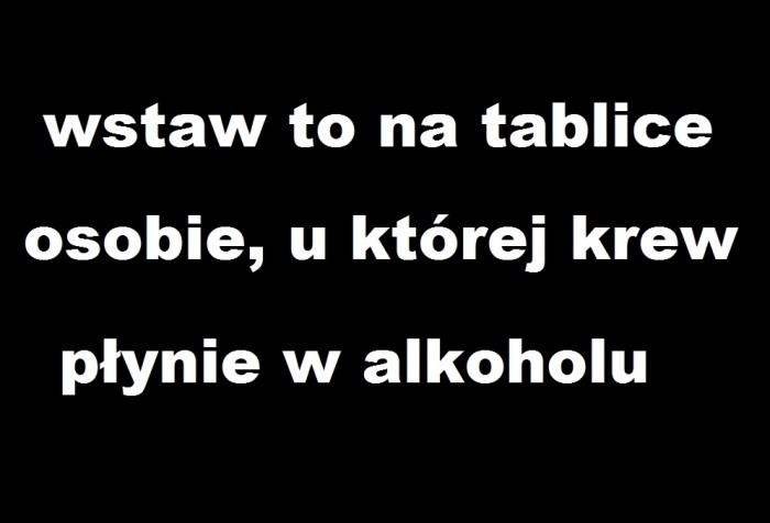 krew w alkoholu
