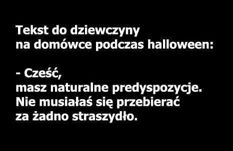 Podryw w halloween