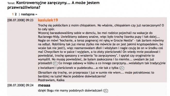 Gmeranie w dupie bywa zaskakuj?ce