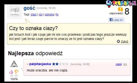 oznaka ciąży