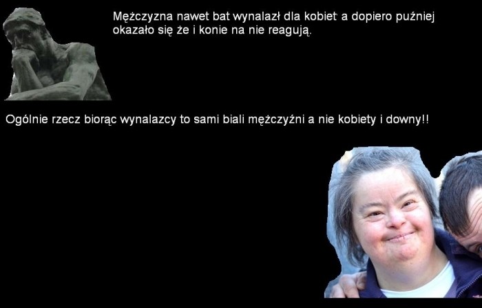 Kobiety i downy głosu nie mają