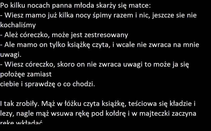po kilku nocach