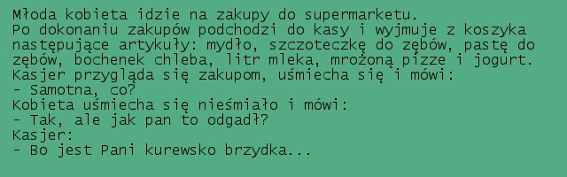 Kobieta na zakupach