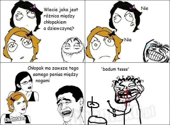 Ró?nica mi?dzy facetem i babk?