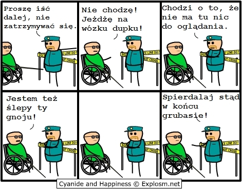 Spierdalaj grubasie