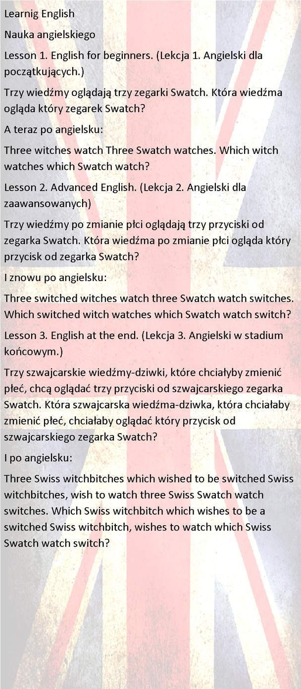 Nauka j?zyka angielskiego