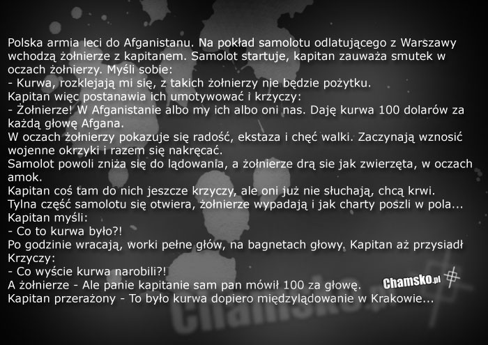 Polska armia jedzie do Afganistanu