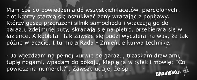 Coś dla pantoflarzy