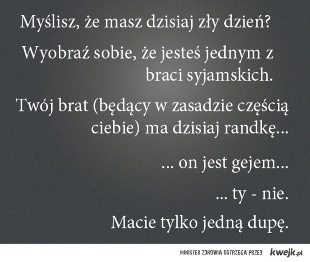 Zły dzień