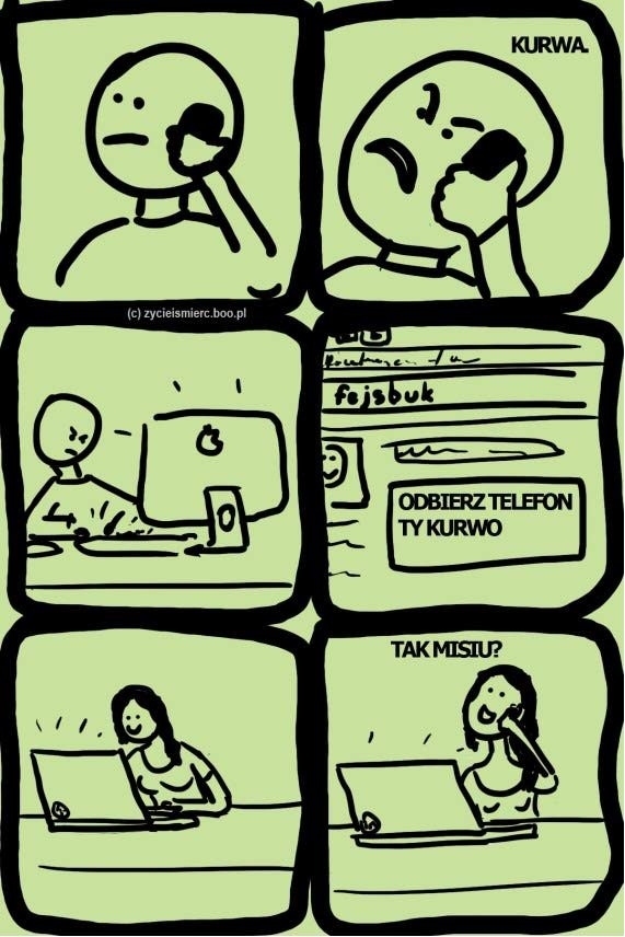 Kontakt z ?on?