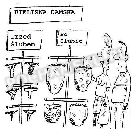 Bielizna przed i po...