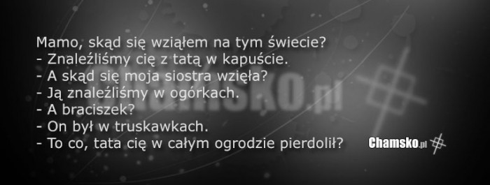 Skąd się biorą dzieci?