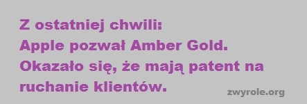 Apple pozwa? AG