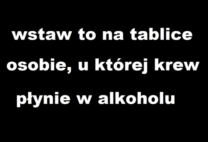 krew w alkoholu