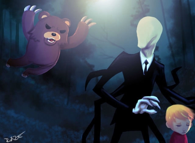 Slender vs Pedobear