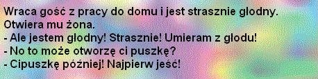 głodny mąż