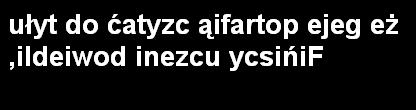 Spróbuj to przeczyta?