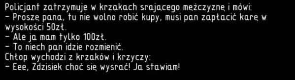 Sranie w kaszakach