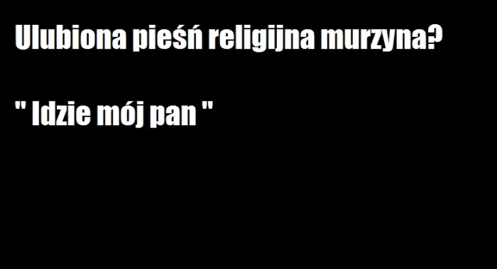 Pieśń murzyna