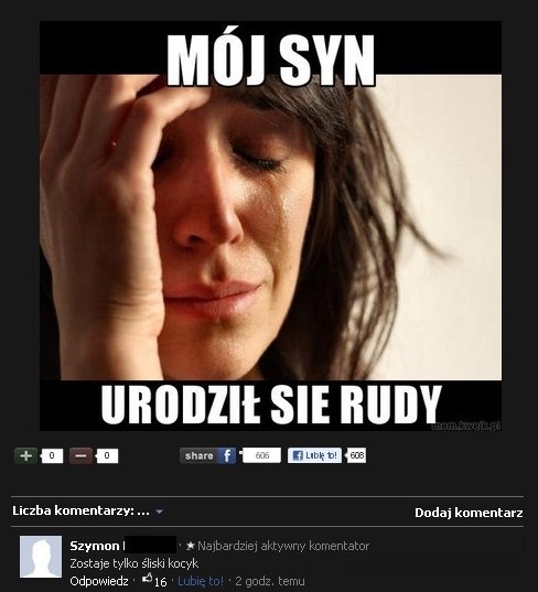 Mój syn...