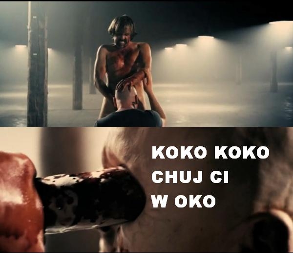 chuj ci w oko
