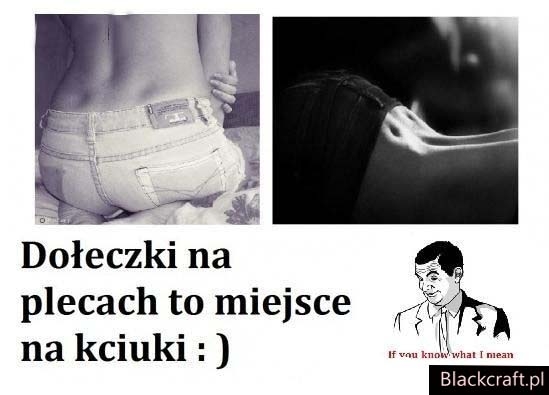 Dołeczki na plecach