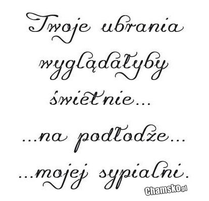 Twoje ubrania