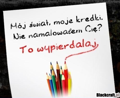 Moje kredki