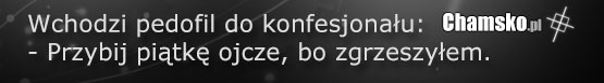 Pedofil w spowiedzi