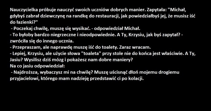 Dobre maniery