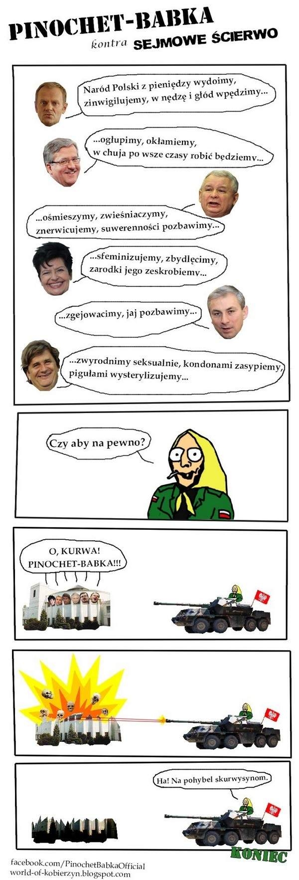 Pinochet-Babka kontra Sejmowe ?cierwo