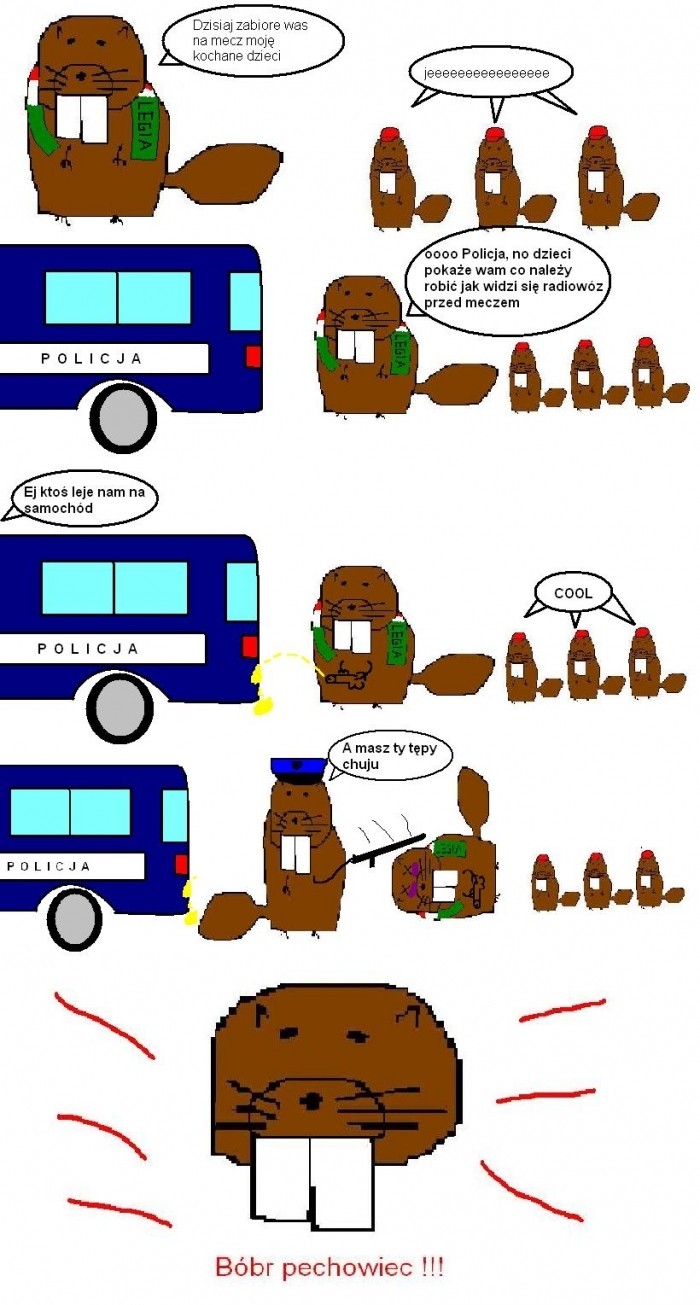 Bóbr pechowiec