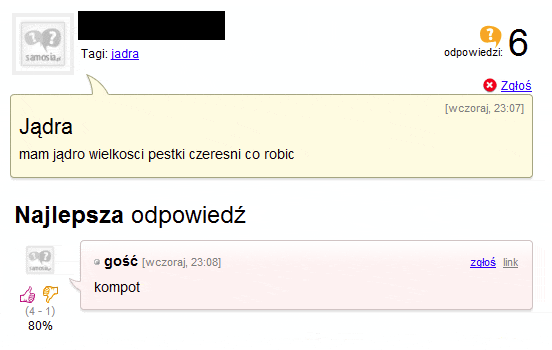 Pytanie