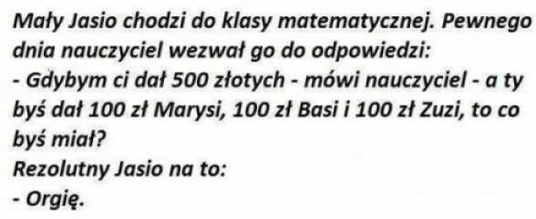 Dzieci uczcie się matematyki